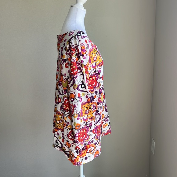 Ruby Rd. Woman woman’s 3/4 sleeve blouse - Picture 5 of 6